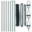 Vidaxl Chain Link Fence With Posts Steel-116797812-116797817