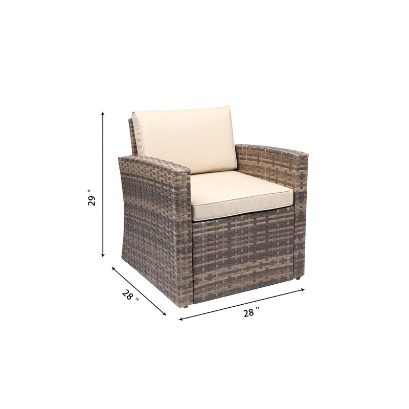 Wilja Outdoor Dining Armchair with Cushions