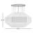 Donita Liv Large Convertible Chandelier