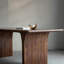 Bureau rectangulaire en bois massif de style rétro-1080173033
