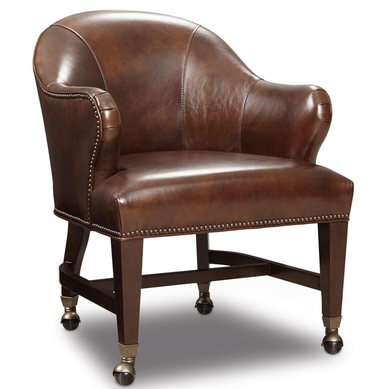 CC 25.5" Wide Top Grain Leather Armchair