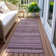Machine Washable Indoor/Outdoor Claudian ACN1625 Plum Rug