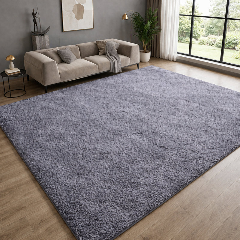 Machine Tufted Shag Area Rug, 60x120cm