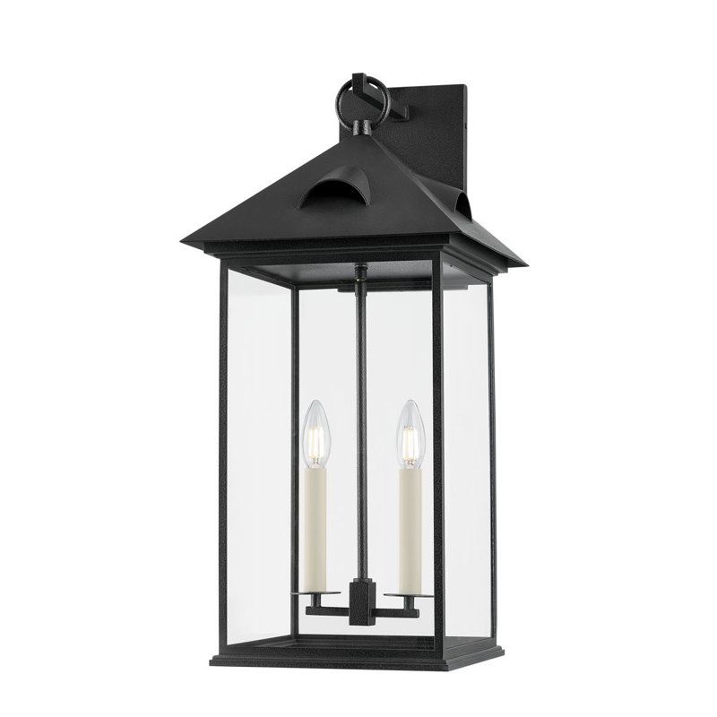 Extérieur 2 lumières Corn, H 23 po x l 11,5 po x P 11,5 po