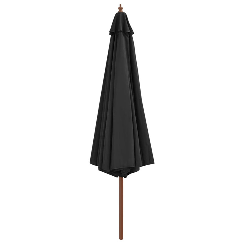 Parasol de plage 137,8 "x 137,8" Behar, Gris anthracite