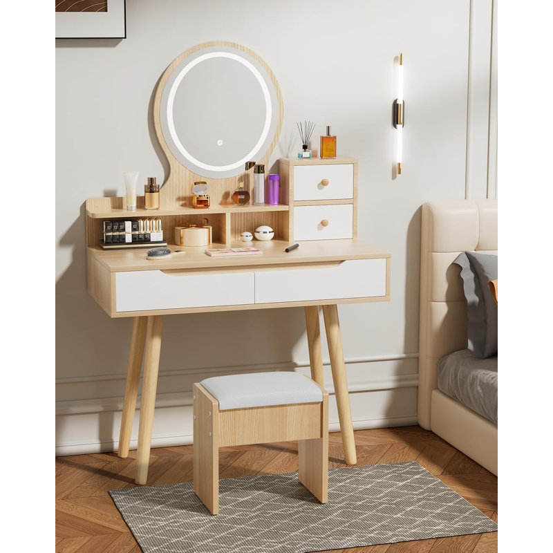 Dressing Table with Mirror
