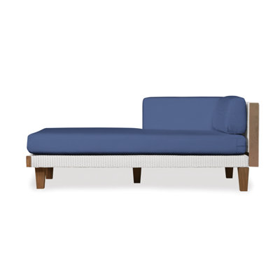 Catalina Outdoor Teak Chaise Lounge