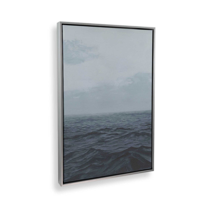 «Vast Ocean I» par Michael Willett, reproduction d'art, H 40 po x l 30 po, «Floater», reproduction encadrée sans passe-par