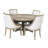 Pomona Round Solid Wood Dining Table-1756176338