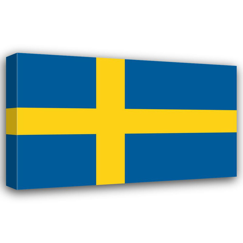 Sweden, 11" H x 18" W
