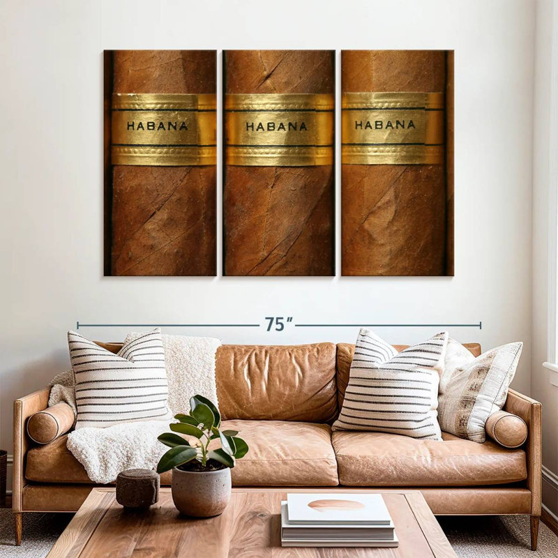 Senne Habana Cuba Cigars, 42" H x 65" W