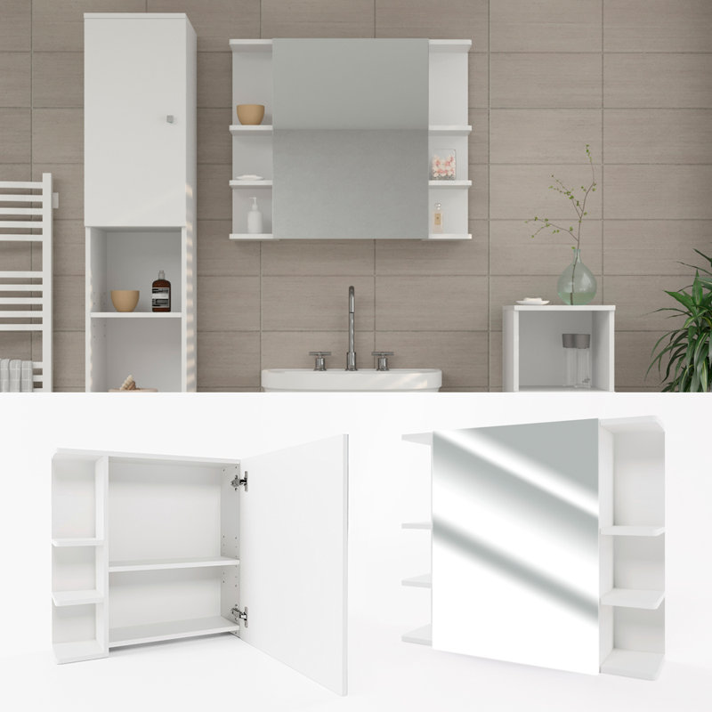Villareal Over The Toilet Storage, White