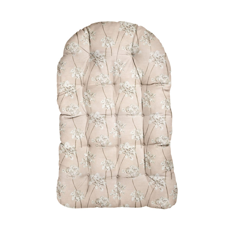 Coussin 1 pièce Hokku Designs, Motif floral rose