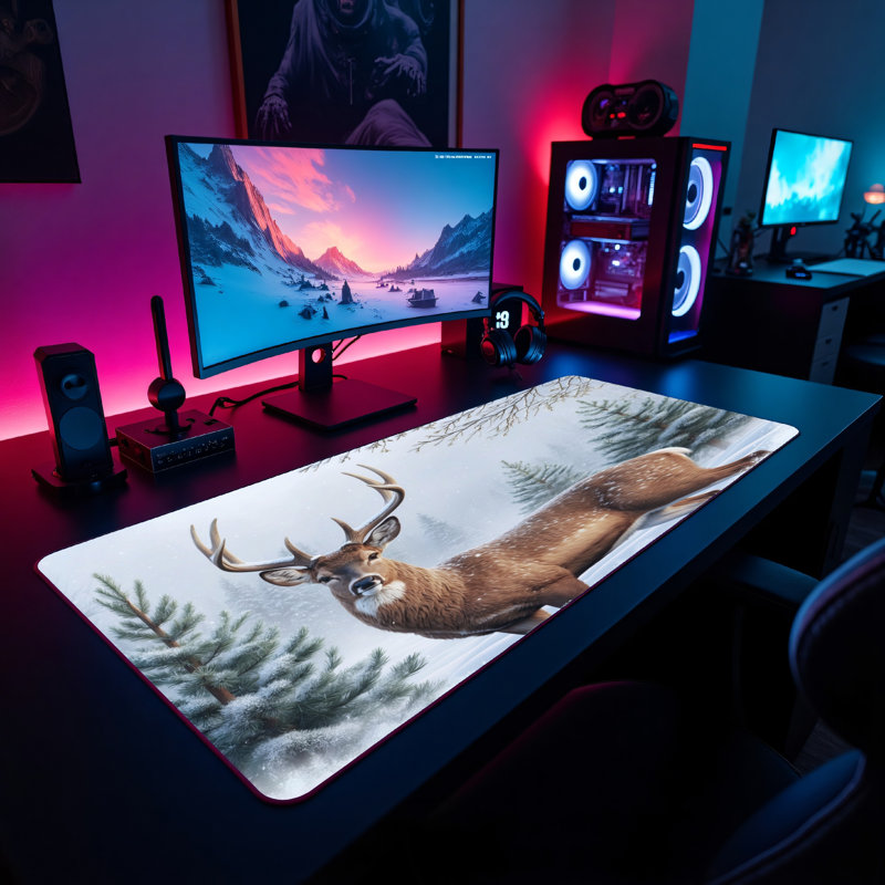 Polyester Desk Pad, 23.6x13.8