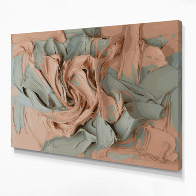 Neo Expressionism 87 Gray Canvas Wall Art