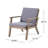 Channing Acacia 4 - Person Patio Conversation Set with Cushions-554445340-554445343