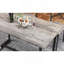 Ensemble table et chaises avec dossier, style industriel, structure solide-733659356-733659358-733659352