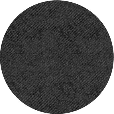 Tapis de zone noire à motifs