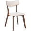 47cm H Fabric Upholstered Accent in White