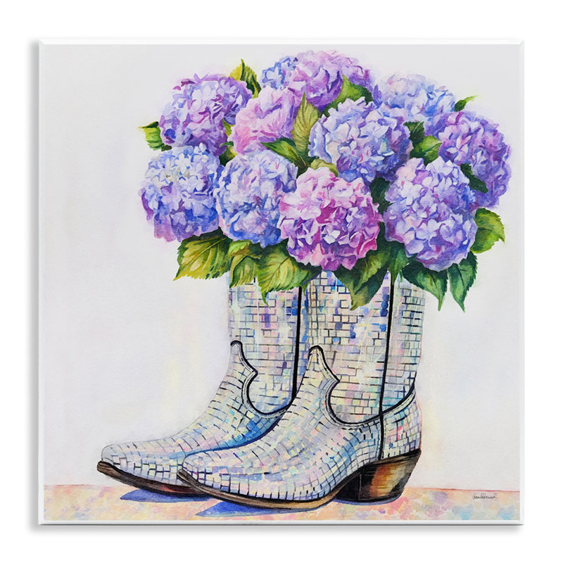 Plaque murale «Hydrangea», par Amanda Greenwood