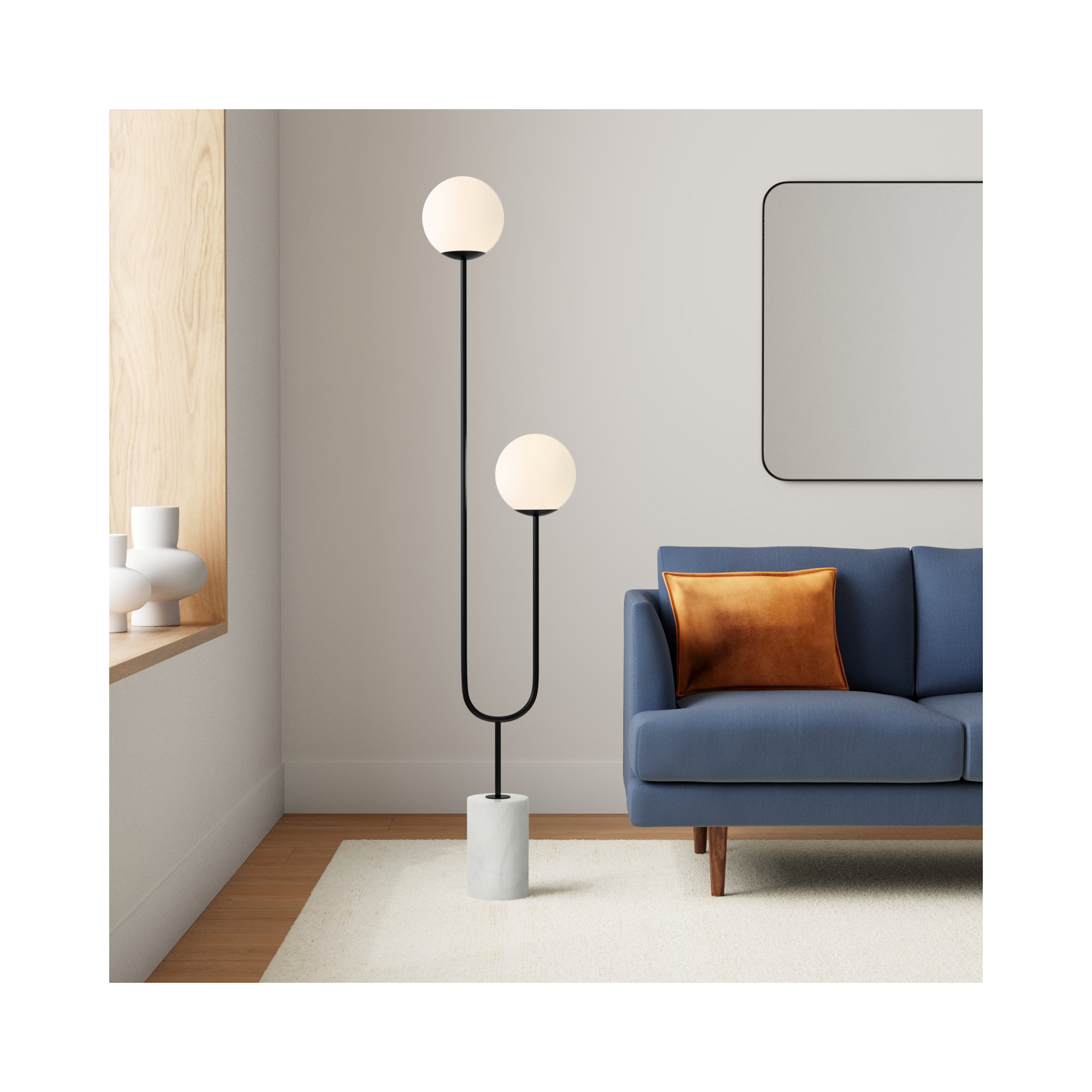 Clancy 68'' Floor Lamp