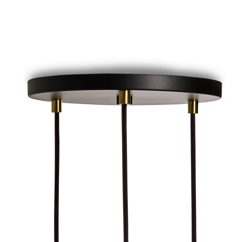 Sphere IV 3 - Light Pendant, Brass