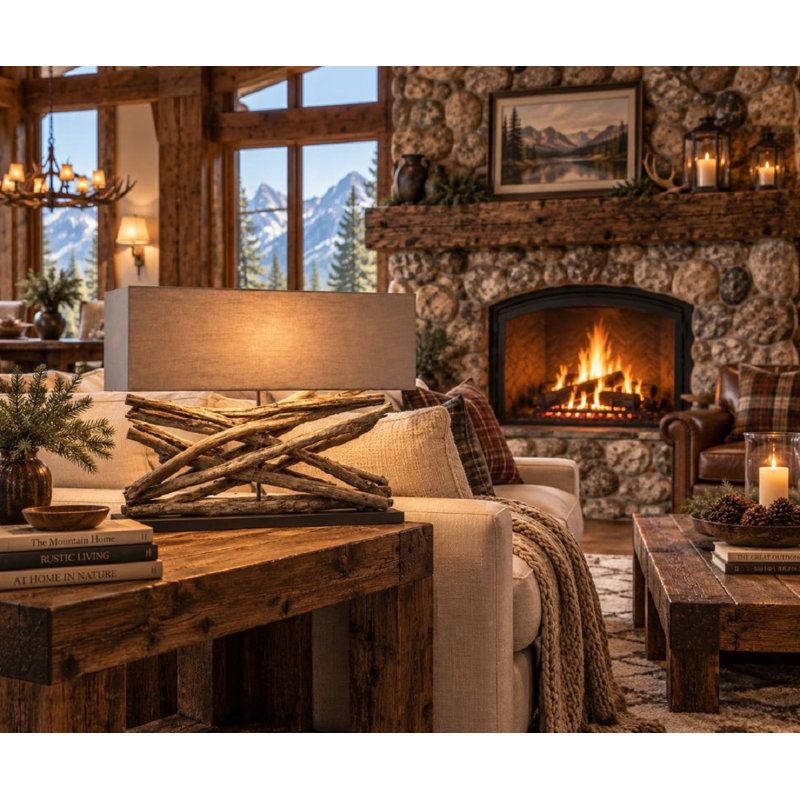 Driftwood Crossing Table Lamp
