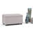 Cosmopolitan 34"W Upholstered Vegan Leather Transitional Rectangular Lift-Up Storage Ottoman Bench with Hidden Storage-1179772978