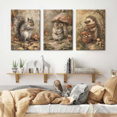 3 Piece Wrapped Canvas Print