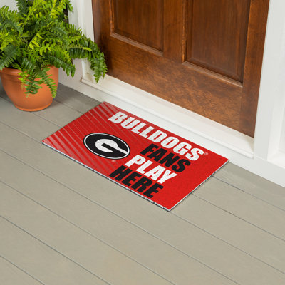 University of Georgia Fan PVC Mat, 28"x16"