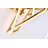 Modern LED Gold Frame Wall Sconce