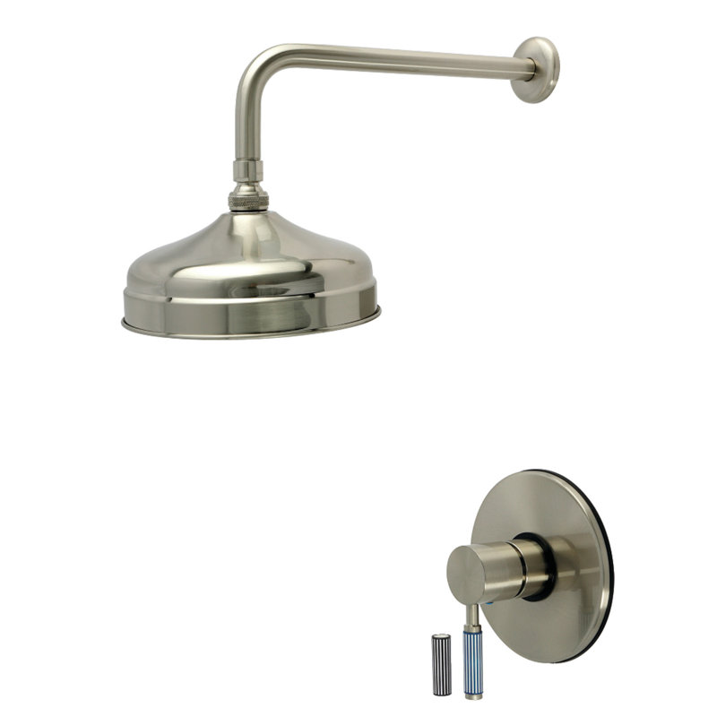 Kingston Brass Verona Single-Handle Pressure Balanced Shower Faucet, Brushed Nickel