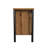Mahoney 2-Drawer Rubberwood Nightstand, Hickory