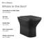 Cuvette de toilette Carre Back-To-Wall Carre-100354306