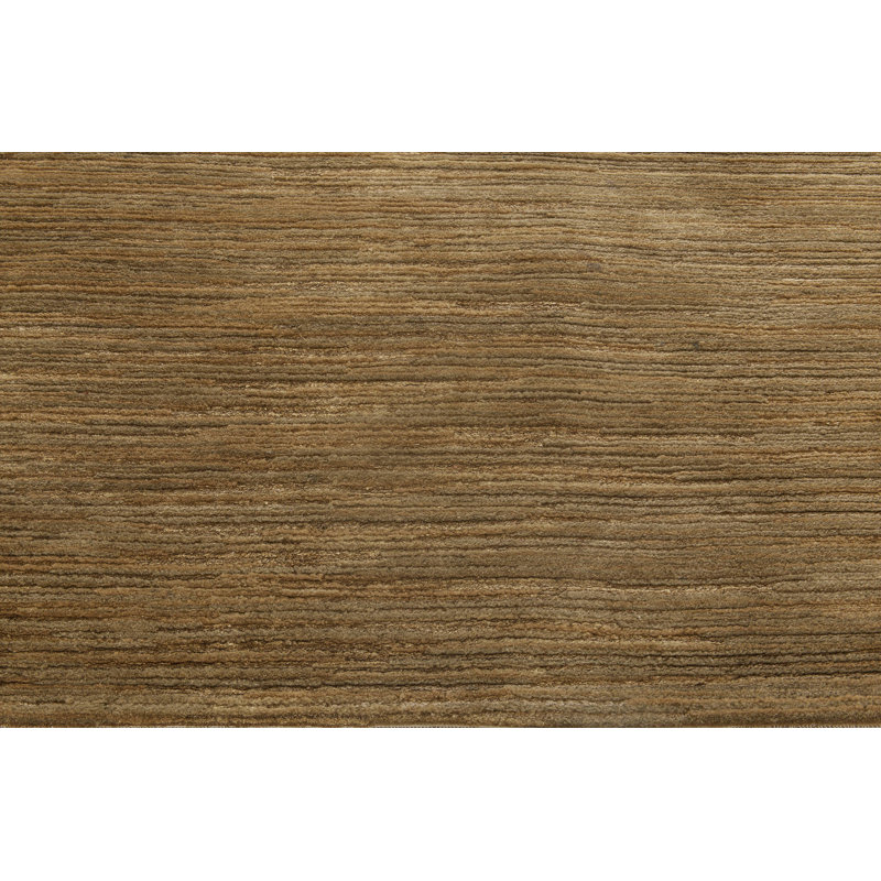 Modern One-of-a-Kind Square 8' X 8' Hand Knotted Area Rug