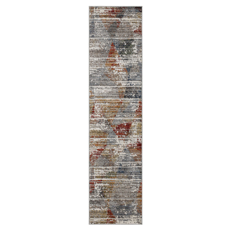 Attlee Multicolor Modern Abstract Geometric Area Rug