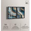 Navy Glist Diptych Shadowbox Print Sage Gold Wall Art Set by Art Remedy, Black Frame, 10 x 15-1924847956-1924847953