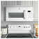 GE Appliances 30" 1.7 cu ft. 1000 - Watt Convertible Over-The-Range Microwave with Sensor Cooking