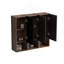 Armoire de salle de bain flottante latérale, armoire de rangement murale pour petit espace, KD-402156902
