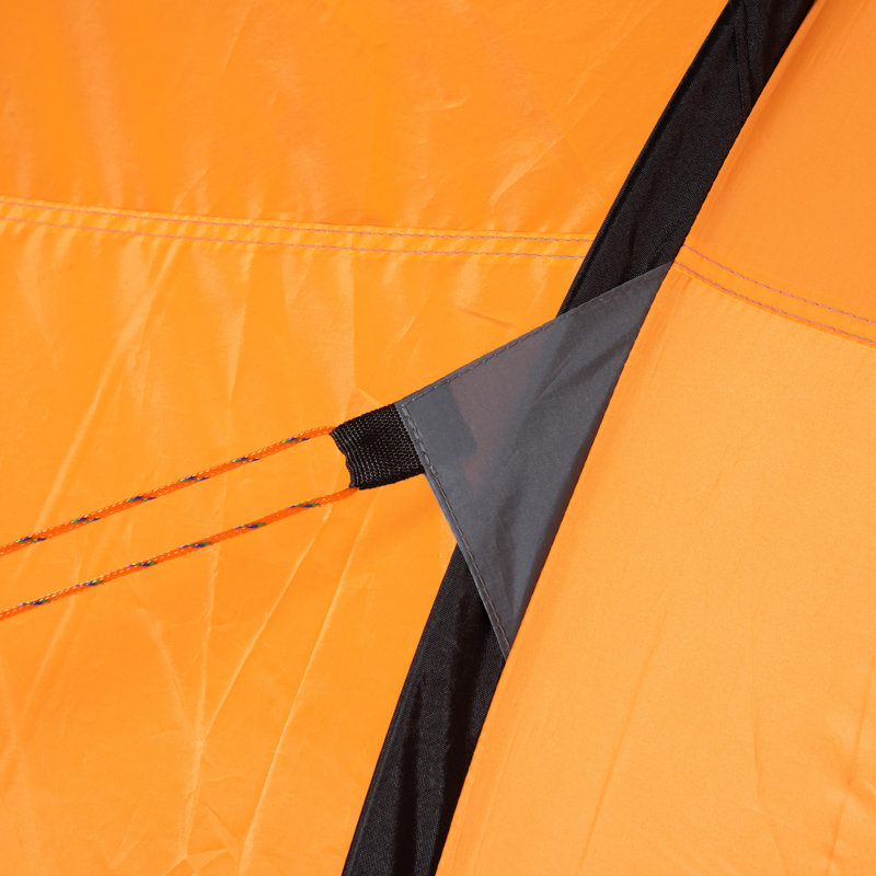 Arnlaugur 5 Person Tent, Orange/Grey