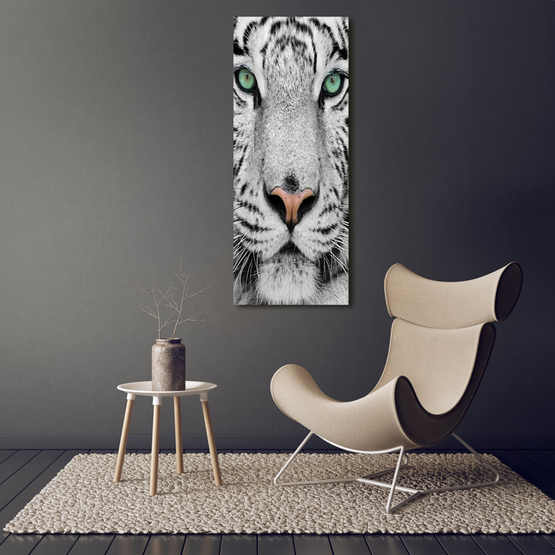 White Tiger - Wrapped Canvas Print
