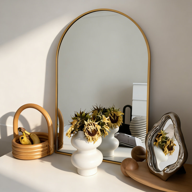 Miroir de salle de bain 20 pi x 30 po, Doré, 30 po x 20 po