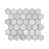 Carrara White - 2 Inch Hexagon - Polished