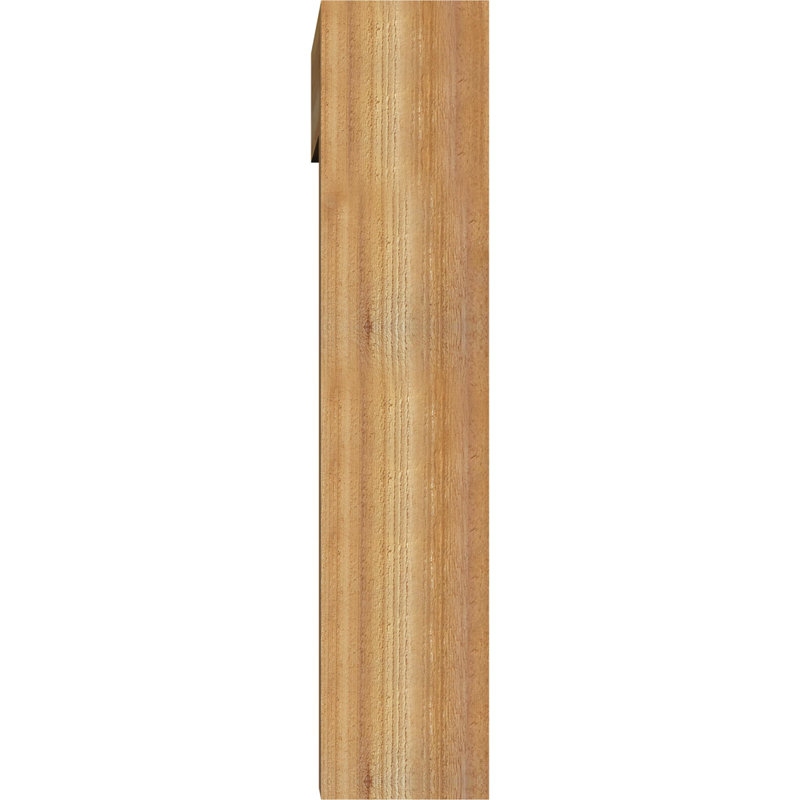 Olympic Block Offset Brace Bracket, 38 x 30, 8"W Western Red Cedar (Rough Sawn)