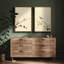 Art mural encadré, rétro, antique, classique pour chambre à coucher - 16 po x 24 po x 2 panneaux-462624357-462624376