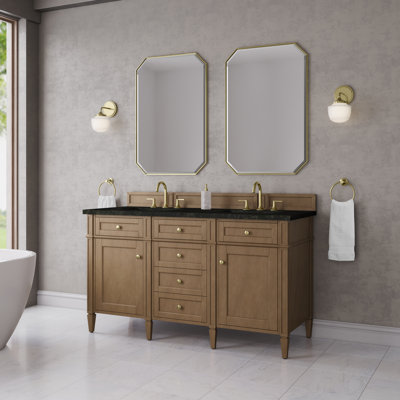 Ensemble de meuble-lavabo double 60 po Dussault