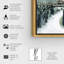 «Morning Train Mute Forest Landscape», reproduction d'art graphique-1023088345-1023088339