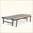 Adjustable Aluminum Chaise Lounge Set with Mesh Seating