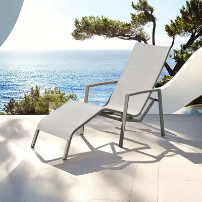 Krishnah Outdoor Chaise Lounge
