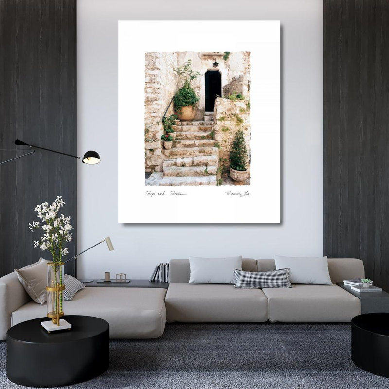 «Latitude Run® Love, Maureen», reproduction d'art sur toile sous le titre: Steps n Stones, H 44 po x l 36 po